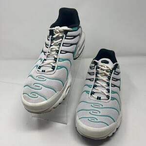 Nike, Air Max Plus "White Hyper Jade" Size 12 1/2